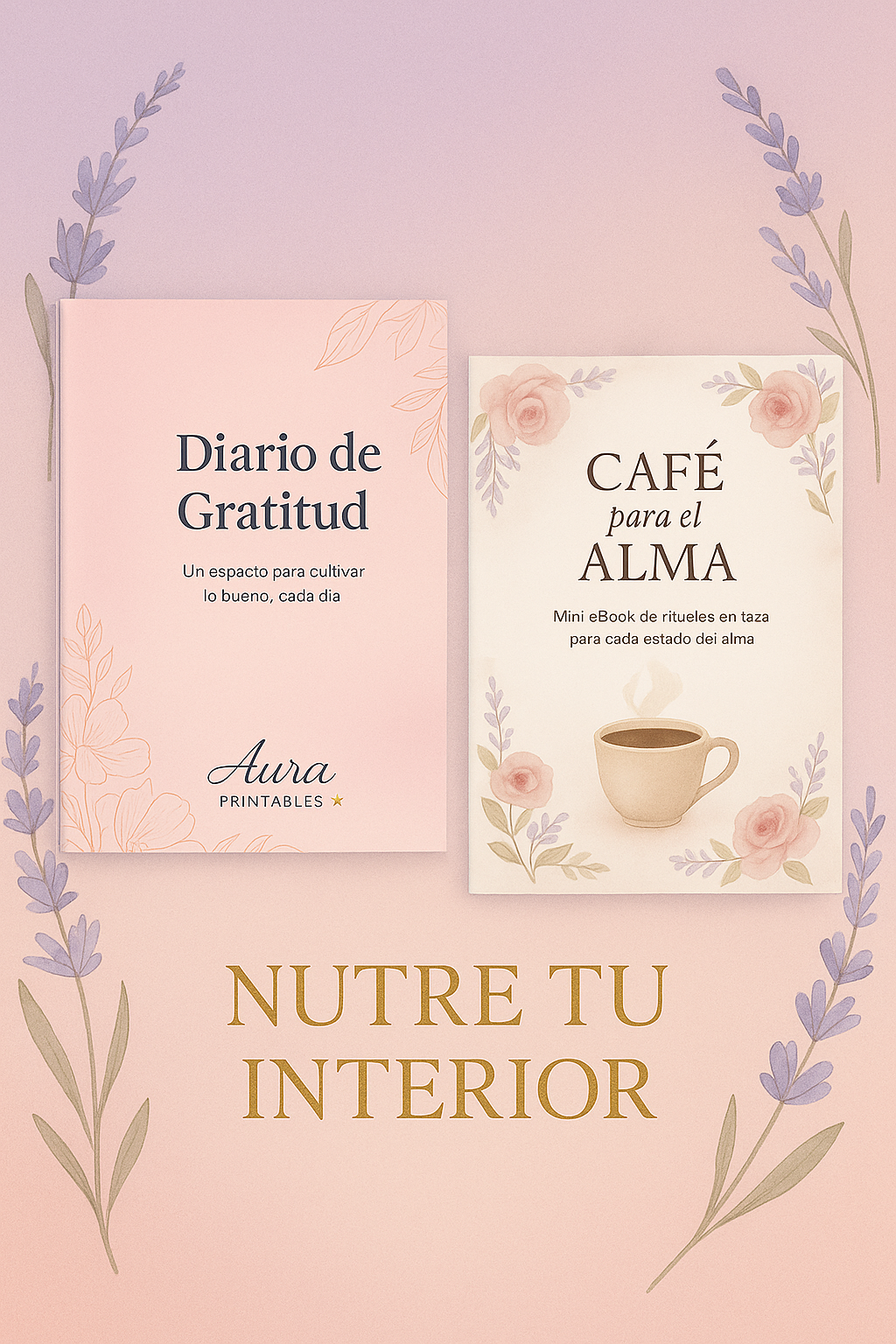 Bundle Digital de Gratitud y Autocuidado | Diario para imprimir + eBook de rituales - My Store
