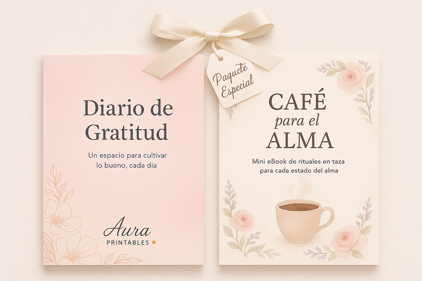Bundle Digital de Gratitud y Autocuidado | Diario para imprimir + eBook de rituales - My Store