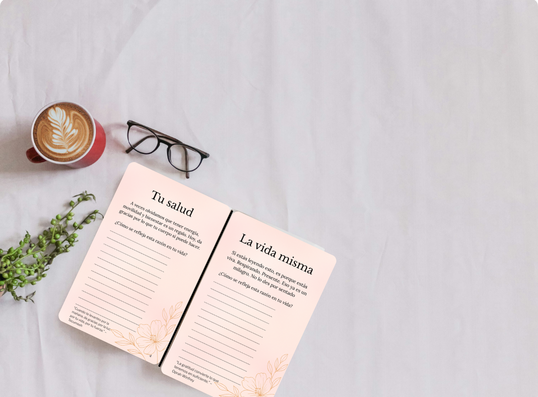 25 razones para agradecer – Una guía para reconectar contigo misma - My Store
